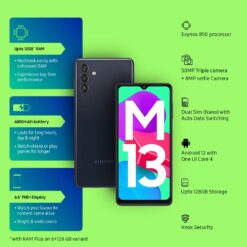 Samsung Galaxy M13 6GB 128GB Bajaj Finance EMI Card Offers