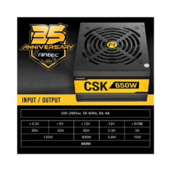 650 W ANTEC (CSK Bronze) – Kotak Debit Card EMI