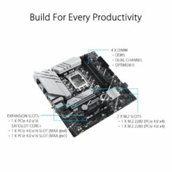 ASUS Prime B760M-A WiFi Motherboard