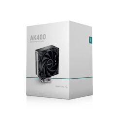 DEEPCOOL AK 400 CPU Air Cooler – Black Kotak Cardless EMI