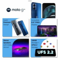 Motorola G14 4GB 128GB Zestmoney Cardless EMI