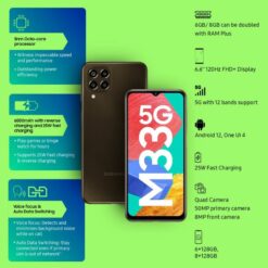 Samsung Galaxy M33 5G 8GB 128GB Bajaj Finance EMI Card