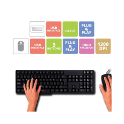 Zebronics KIT (KBD+MOUSE) HDFC Cardless EMI