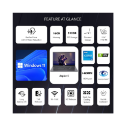 Acer Aspire 5 A515-57G Intel Core i5 12th Gen ICICI Cardless EMI