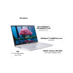 Acer Swift X AMD Ryzen 5 5600U BoB Cardless EMI