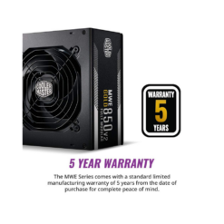 Cooler Master MWE 850 Gold V2 Power Supply – IDFC Cardless EMI