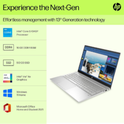 HP Pavilion 15-eg3027TU Intel Core i5 Federal Cardless EMI