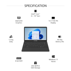 Futopia Ultimus Neo Intel Core i3 10th Gen – Kotak Cardless EMI