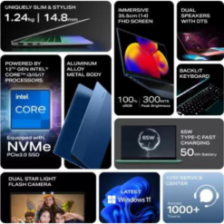 Infinix X3 Slim Series XL422 Intel Core i5 – BoB Cardless EMI