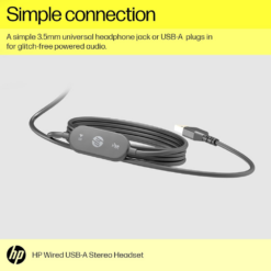 HP Stereo Wired Headphones USB G2 – Kotak Flexipay