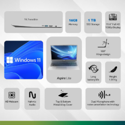 Acer Aspire Lite AL15-51 Intel Core i7-1165G7 – BoB Cardless EMI