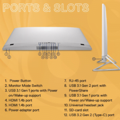 Dell AIO INS 7720 Intel Core i7-1355U