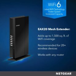 Netgear EAX20-100EUS WiFi 6 Signal Booster