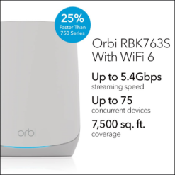 Netgear RBK763S-100EUS Orbi Tri-Band Router