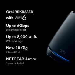 Netgear RBK863SB-100APS Orbi Tri-Band Router