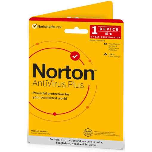 Norton Antivirus Plus 1 Devices 1 Year