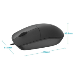 Rapoo 100 USB Wired Mouse