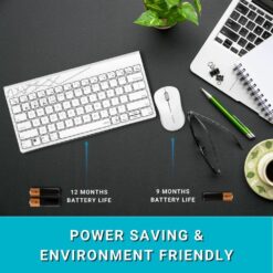 Rapoo 8000M Bluetooth Keyboard and Mouse