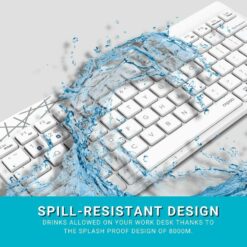 Rapoo 8000M Bluetooth Keyboard and Mouse