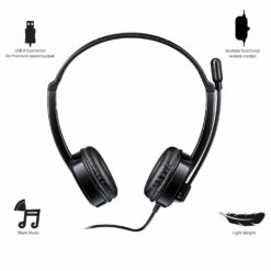 Rapoo H120 Stereo Wired Headphones
