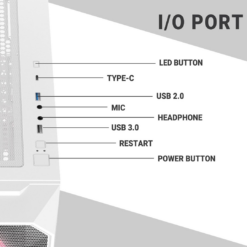 Ant Esports ICE- 410TG Mid-Tower