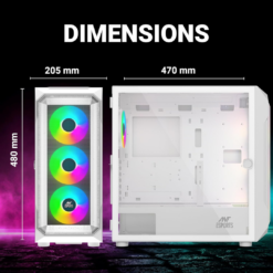 Ant Esports ICE- 410TG Mid-Tower