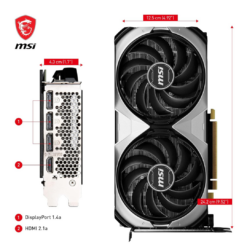 MSI GeForce RTX 4070 Ventus 2X