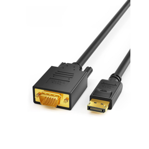 Cable DP/HDMI/VGA Silver Connector 6FT