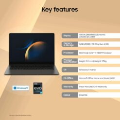 Samsung Galaxy Book3 Pro Core i7 Laptop Price in India