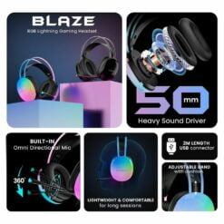 Hammer Blaze Gaming Headset Price in India