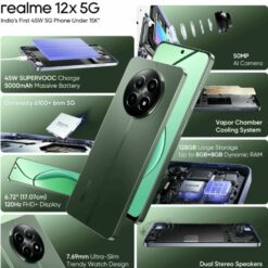Buy Realme 12X 5G on EMI
