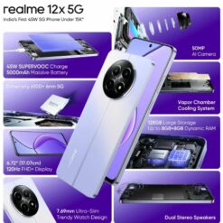 Realme 12X 5G 8GB 128GB Smartphone Price in India
