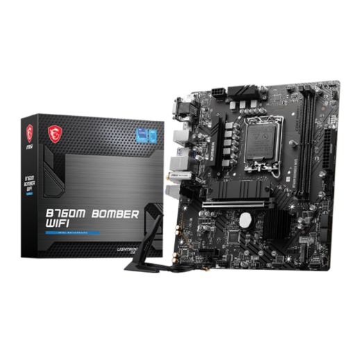 MSI B760M Bomber WiFi mATX Motherboard Price in India