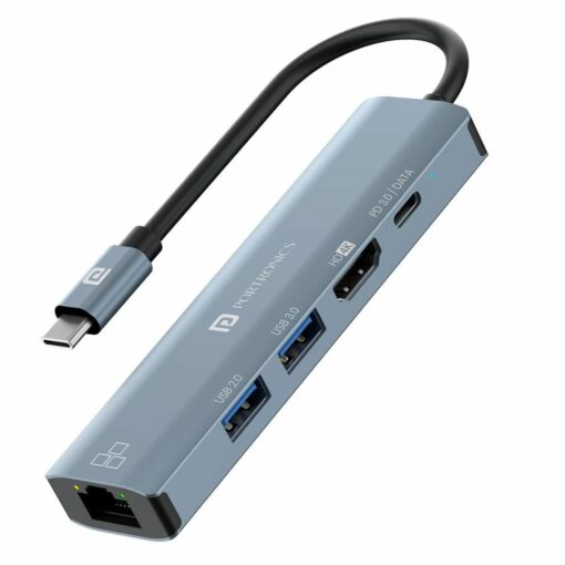 Buy Portronics POR-1557 Mport 51 Multiport USB Hub