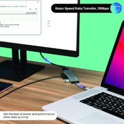 Buy Portronics POR-1631 Mport 52 USB Hub For Laptop