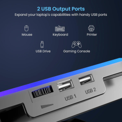 Buy Portronic POR 2186 Laptop Cooling Pad Online in India