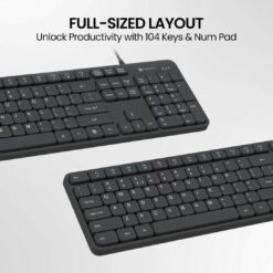 Portronics Ki-Pad 3 POR-2417 Wired Keyboard Price in India