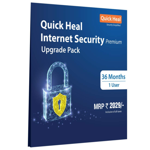 Quick Heal Internet Security Upgade 3 Years