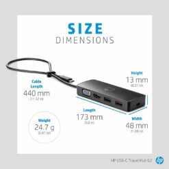 Hp USB-C Travel Hub G2 Hub Price in India