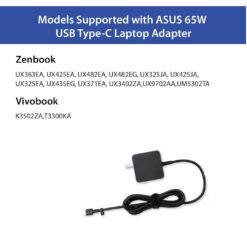 Buy ASUS AC65-00 65W USB Type-C Laptop Charger