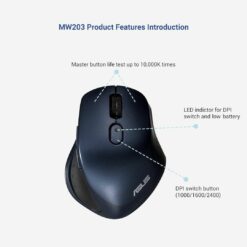 Buy ASUS MW203 Wireless Mouse in India