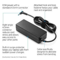 Buy HP 65W 4.5mm Laptops Charger at Best Price