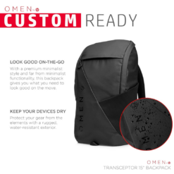 HP OMEN Transceptor 15.6-inch Backpack