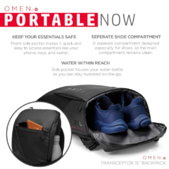 HP OMEN Transceptor 15.6-inch Backpack