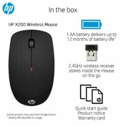 Buy HP X200 Wireless Mouse Online in India