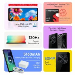 Buy Redmi A4 5G Starry Black in India