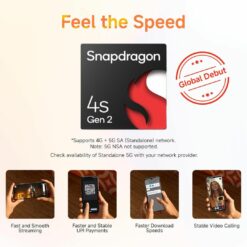 Redmi A4 5G Starry Black at No Cost EMI