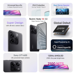 Buy Redmi Note 14 5G Titan Black Online