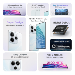 Redmi Note 14 5G 128GB Online Price