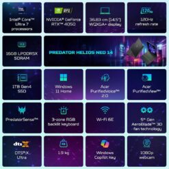 Buy Acer Predator Gaming Laptop on EMI